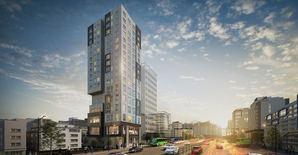 대방역 여의도 더로드캐슬(2차) 조감도