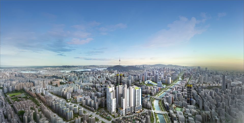 청계 노르웨이숲(8차) 조감도