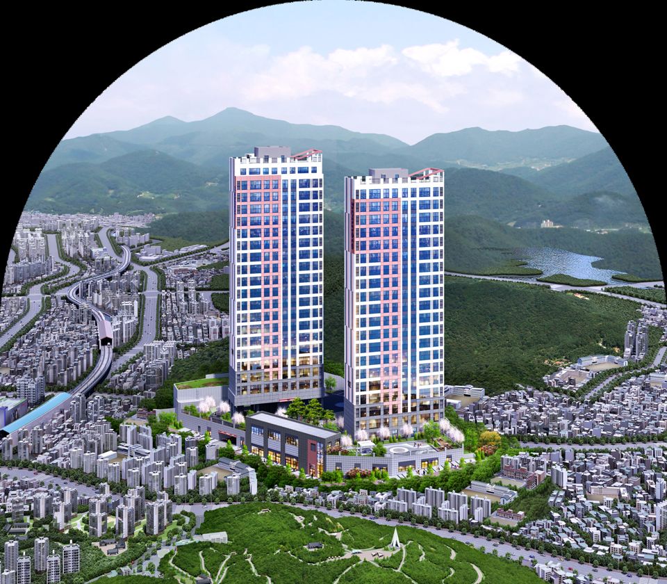 동래사적공원 오네뜨 조감도