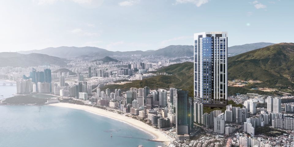 해운대 마티안 디 에디션 조감도