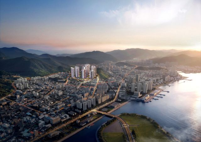 메트로시티 자산 데시앙 조감도