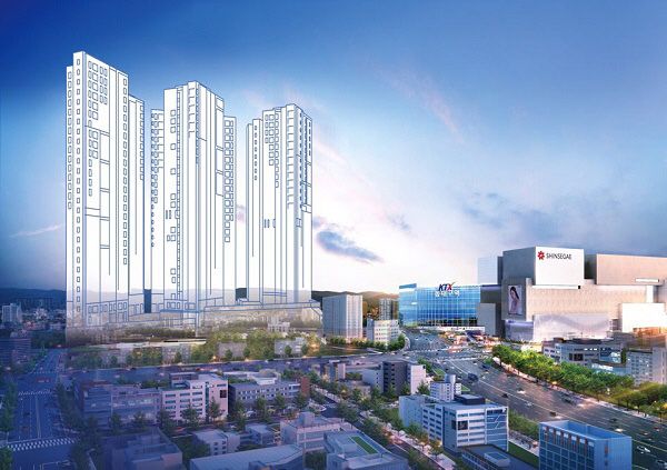 동대구역 더샵 센터시티(2차) 조감도