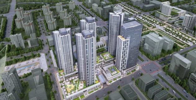 동탄2신도시 동탄역 디에트르 퍼스티지 조감도